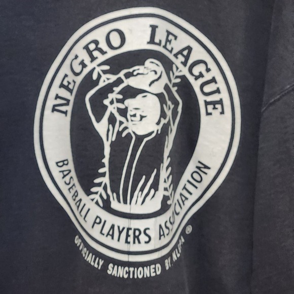 NY Black Yankees Negro League 90% Cotton Sweatshirt Made IN USA VTG Men's XXL - Picture 4 of 7
